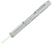 Image of Professional High Powered Class IIIa 5mw Green Laser Pointer Silver Pointing Device Pen (part#: CRM)
