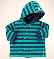 Petit Bebe Pure Cotton Striped Padded Jacket