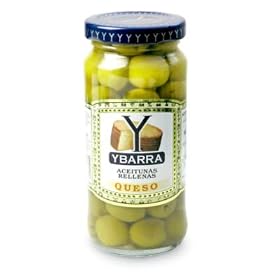 2-Pack - Ybarra Cheese Stuffed Olives by La Tienda by Ybarra