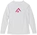 Kanu Surf Girls' Keri UPF 50+ Rashguard, White, Small (8)