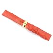 Watch Band Genuine Lizard Orange 20mm