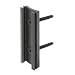 Lavi 50-3011 Beltrac Standard Aluminum Wall Receptacle
