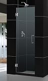 DreamLine UNIDOOR 30 x 72 Frameless Shower DoorBrushed Nickel