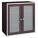 2 Door Quad Cube (Espresso with Silver strip) (30
