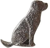 Pewter Mini Labrador (Sitting) Pin