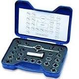 21 Piece Inch and Metric Thread Chaser Set