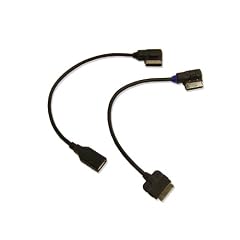 Audi Original Adapterkabelset f�r das Music Interface AMI iPod/iPhone USB (NUR MIT DEM AUDI MUSIC INTERFACE KOMPATIBEL)