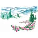 Smoky Mountain Scene Adult T-Shirt