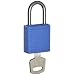 Brady 118960 Blue, Brady Compact Safety Lock - Keyed Alike (6 Locks)