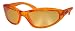 FUNK Sonnenbrille I-NFECT in transparent-orange mit orangenen Gläsern