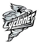 Iowa State Cyclones Silver Auto Emblem