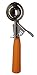Good Living Ice Cream Scoop With Trigger Lever and Comfort Grip Handle, Orange, 2-pack