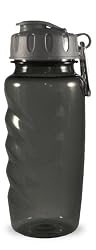 Liquid Logic Nautilus BPA Free Water Bottle with Flipper Top and Carabiner (25-Ounce)