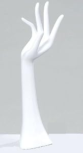 Schmuckhalter - Hand weiss