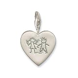 enlarged image: Girl & Boy Charm By Thomas Sabo