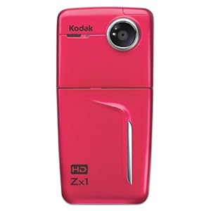 Kodak Zx1 HD Pocket Video Camera (Red)