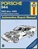 Porsche 944: Automotive Repair Manual--1983 thru 1989, All Models Including Turbo (Haynes Manuals)