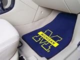 Michigan Wolverines 2 Piece Car Mats (2 Front)