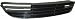 96-02 AUDI A4 FRONT BUMPER GRILLE RH (PASSENGER SIDE), 4-cyl Models (1996 96 1997 97 1998 98 1999 99 2000 00 2001 01 2002 02) A109 8D0807346H3FZ