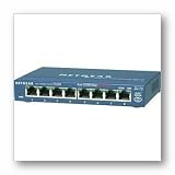 NETGEAR ProSafe FS108 10/100 Desktop Switch - Switch - 8 ports - EN, Fast EN - 10Base-T, 100Base-TX