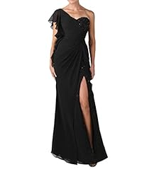 One Shoulder Evening Dress/Mother-of-the-Bride Dress 