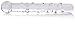 Don Wand Glass Pleasure Wand, Nubby Swirl, Clear
