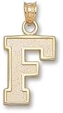 Florida Gators Block F 5/8 Pendant - 14KT Gold Jewelry