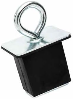 Progrip Anchor Point with Rubber Block, Zinc Plated