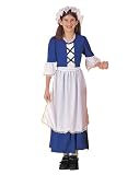 Little Colonial Miss Child Costume