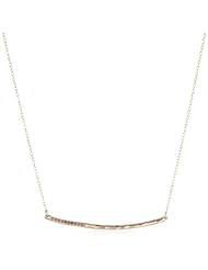 gorjana "Taner" Shimmer Bar Necklace, 14"