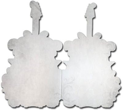 Fender Stratocaster Guitar Die Cut 3D Blank Card