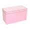 Double Storage Ottoman - pink