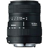 Sigma 55-200/4-5,6 DC digital Objektiv EF(-S) f�r Canon