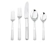 J.A. Henckels Premiere Series Deco 45-Piece Flatware Set Plus Hostess Set, Service for 8