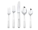 J.A. Henckels Premiere Series Deco 45-Piece Flatware Set Plus Hostess Set, Service for 8