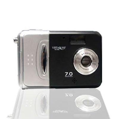 VistaQuest VQ7024 7 Megapixel Digital Camera (Silver/gray)
