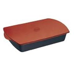 Emsa Vivario Lasagneform mit Multifunktionsdeckel, 33 x 21 cm anthrazit