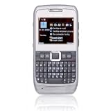 e71 de type carte à double quadri-bande, lampe de poche Fonction TV ultra-mince en métal du clavier qwerty couvrir téléphone portable gris et argent