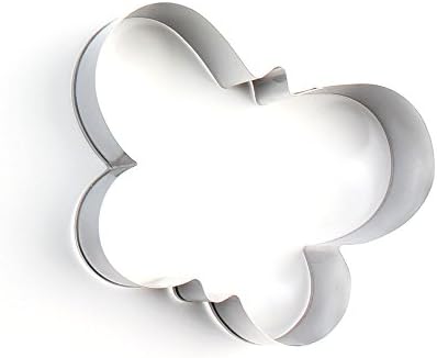 1 Piece Metal Biscuit Gingerbread Pastry Cake Cookie Cutter Mold C0464 Big Round Spherical Butterfly Jelly Fondant Kitchenware Kitchen