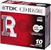 TDK CD-Rデータ用650MB 48倍速 5mm厚ケース入り10枚パック [CD-R74TFX10S]