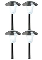 Westinghouse Kimberly Solar Landscape Lights, Set of 4