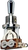 LP TOGGLE SWITCH CHROME/ METAL TIP