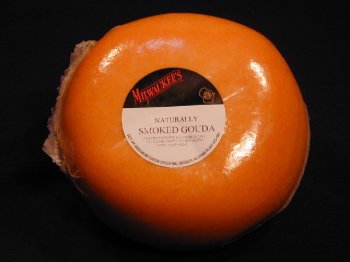 Domestic Smoked Gouda - 5 LB Wheel by Cheese Express