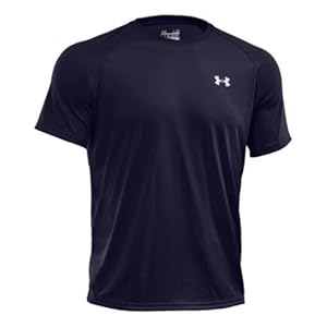 Under Armour Tech T Short Sleeve - Men's Midnight Navy/White X-Small