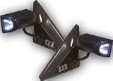 Acura Integra F1 Mirrors 90-93 - Finish: Carbon Fiber Style