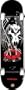 Birdhouse (CPX1046) Tony Hawk Falcon 4 Series 7.25-Inch Mini Complete Skateboard (Black)