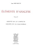 El�ments d'analyse : Tome 5, Chapitre XXI