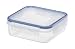 Kitchen & Housewares : Emsa E502222 Clip & Close 24-Ounce Shallow Square-Shaped Transparent Food-Storage Container