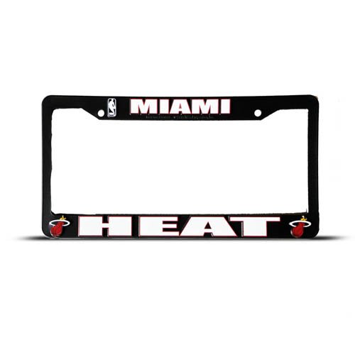 Miami Heat Nba Plastic Nba License Plate Frame Tag Holder