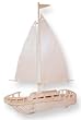 3-D Wooden Puzzle - Sail Boat -Affordable Gift for your Little One! Item #DPUZ-1128